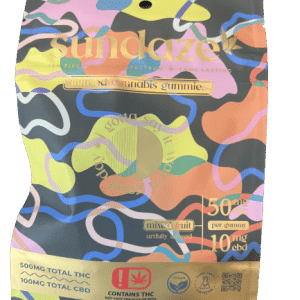 Sundaze Gummies (500mg THC) + (100mg CBD)