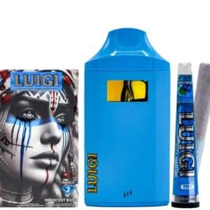Luigi Disposable + 1 Infused Pre-Roll - Live Resin Liquid Diamond (Disposable) [2G] + Infused Pre-Roll [.5G]