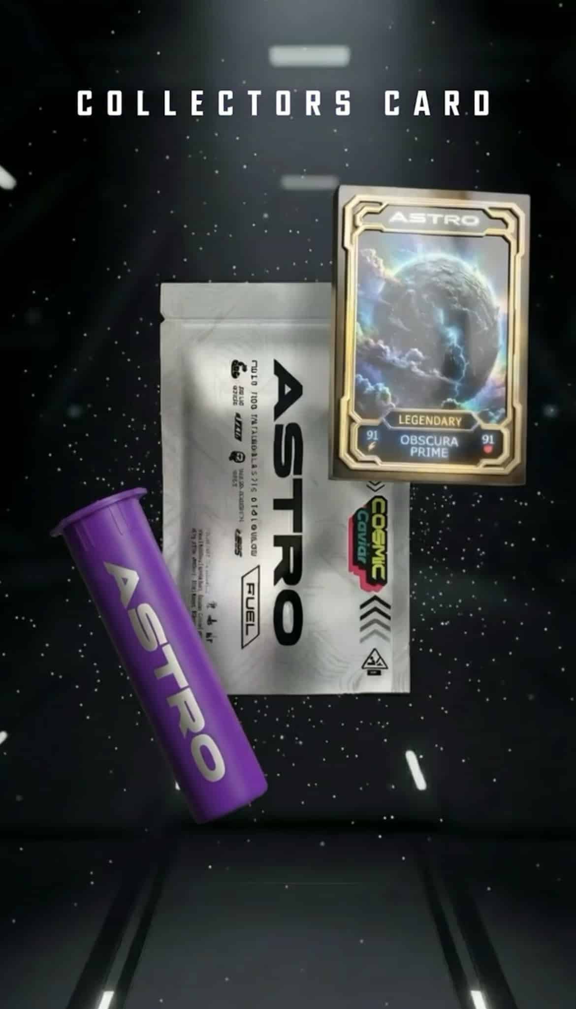 Astro – Premium Cannabis Flower [3.5G] + Quad Infused Dark Matter Pre-Roll [0.7G]