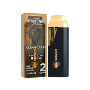 Clean Carts - Liquid Diamonds + Live Resin (Disposable) [2G]
