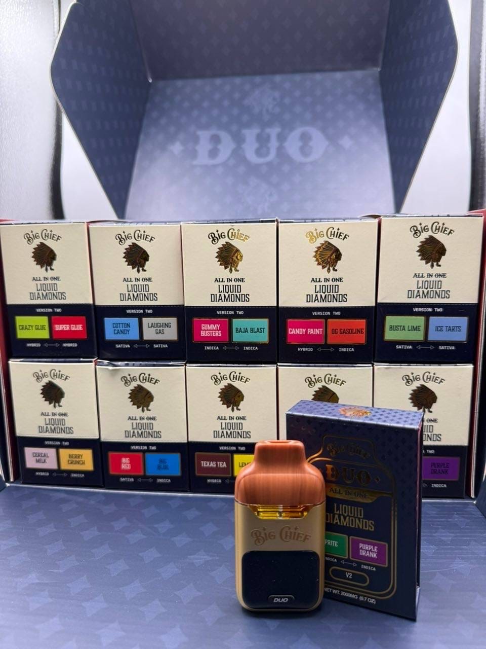 Big Chief DUO V2 – All-In-One – Liquid Diamonds (Disposable) [2G]