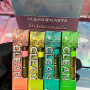 Clean Carts - Candy & Cake Edition - Liquid Diamonds + Live Resin (Cart) 1G]