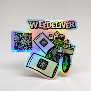 WEEDELIVER Sticker (Free on all orders of $200+)