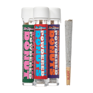 Ice Kream Powdered Donuts 2.5G Hash Hole Pre-Roll [1.5G Flower / 0.5G Rosin / 0.5G Diamonds]